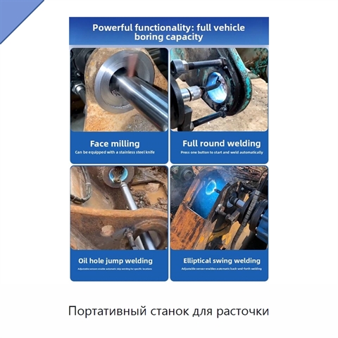 Портативный станок для расточки