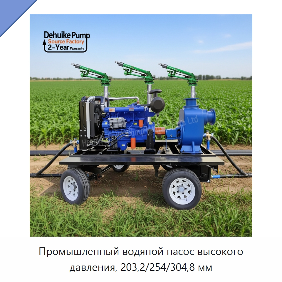 Промышленный водяной насос высокого давления, 203,2/254/304,8 мм — Насосы