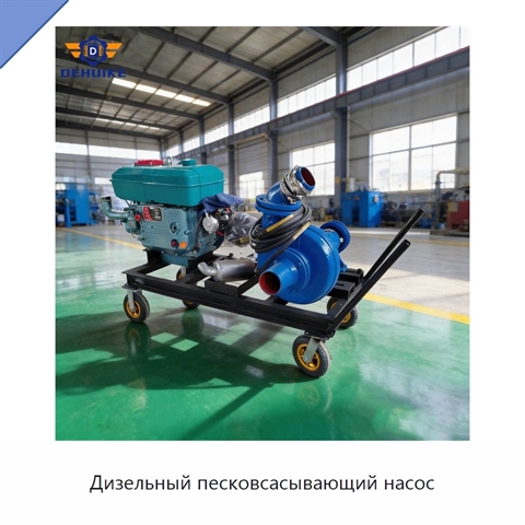 Дизельный песковсасывающий насос
