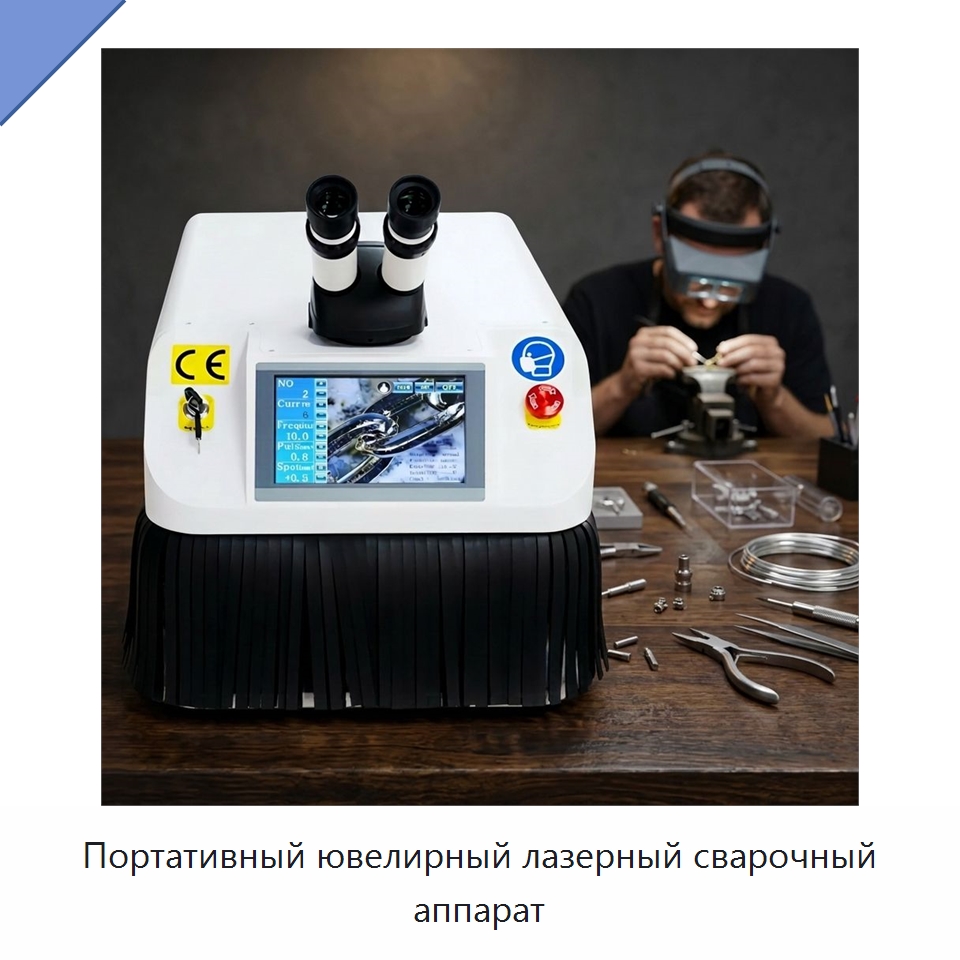 Портативный ювелирный лазерный сварочный аппарат — Установки лазерной сварки