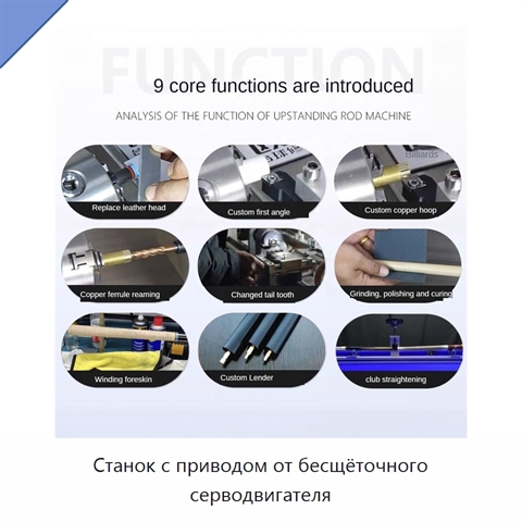 Станок с приводом от бесщёточного серводвигателя