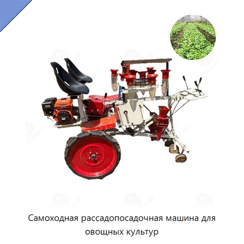 Самоходная рассадопосадочная машина для овощных культур