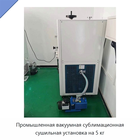 Промышленная вакуумная сублимационная сушильная установка на 5 кг