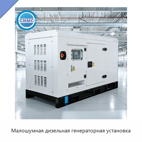 Малошумная дизельная генераторная установка