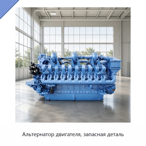 Альтернатор двигателя, запасная деталь