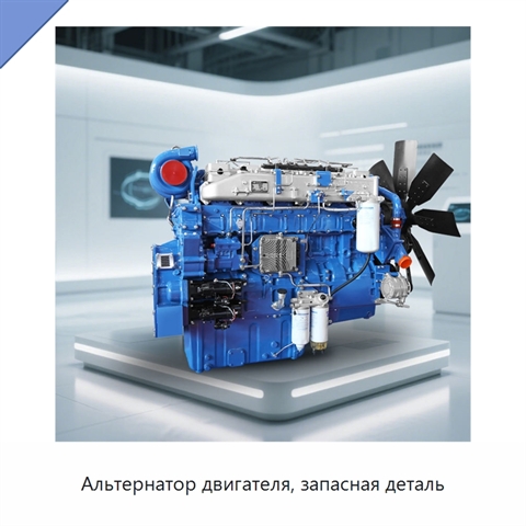 Альтернатор двигателя, запасная деталь