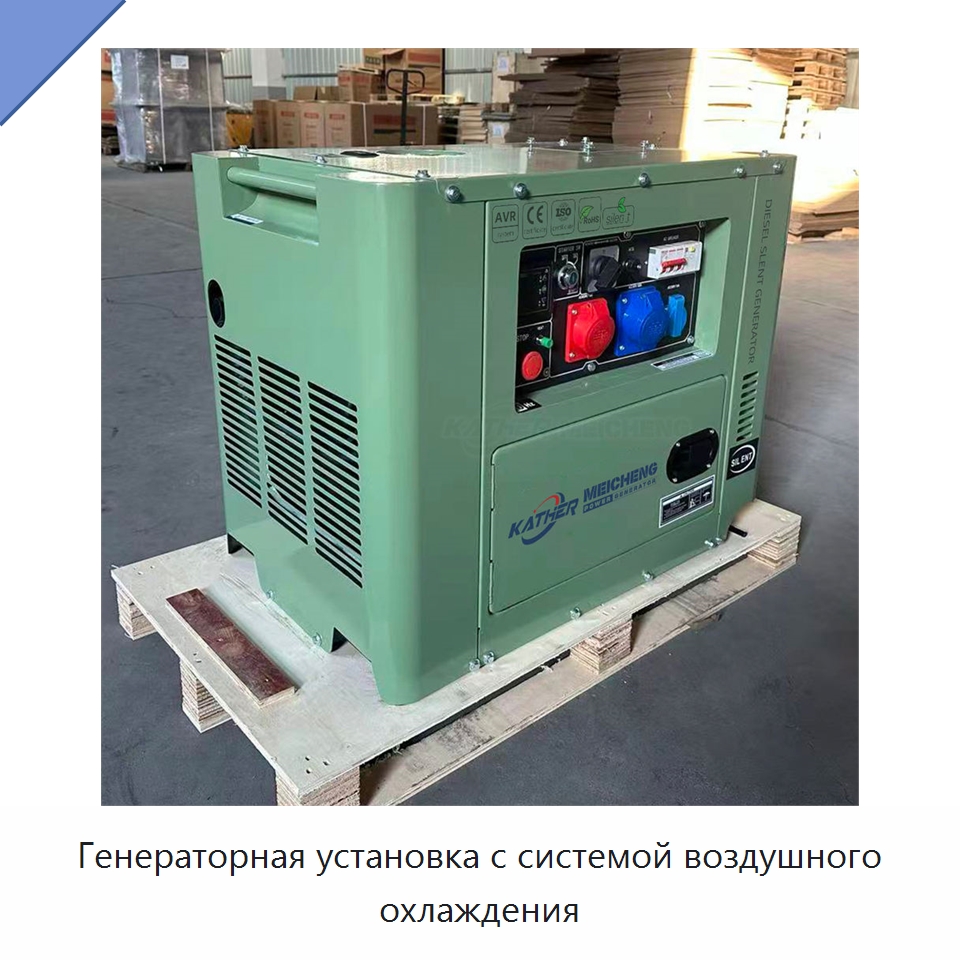 Генераторная установка с системой воздушного охлаждения — Дизельные генераторы