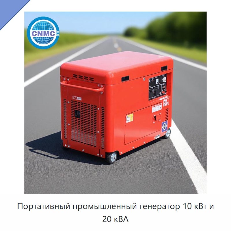 Портативный промышленный генератор 10 кВт и 20 кВА — Дизельные генераторы