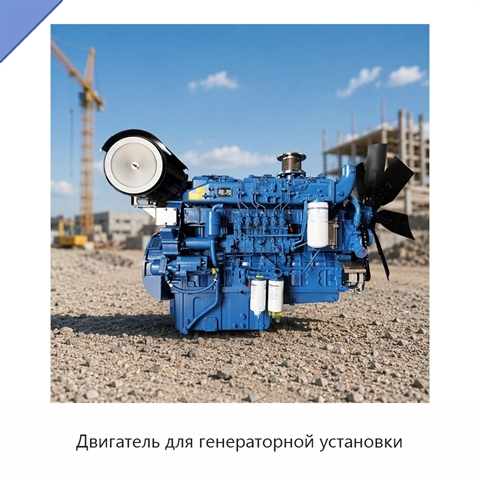 Двигатель для генераторной установки