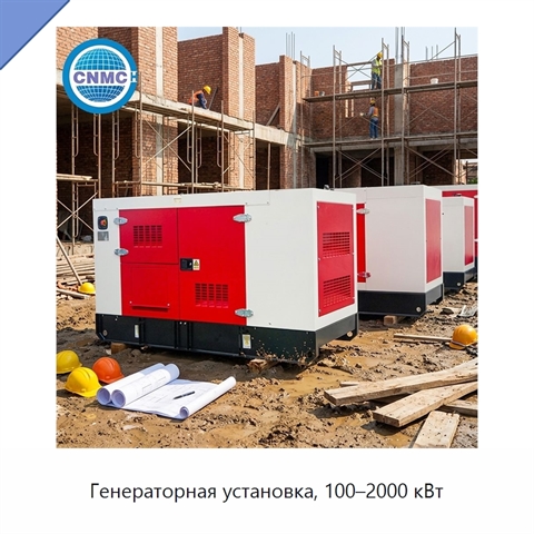 Генераторная установка, 100–2000 кВт