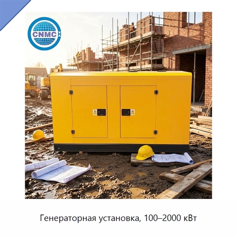 Генераторная установка, 100–2000 кВт