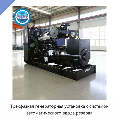 Трёхфазная генераторная установка с системой автоматического ввода резерва