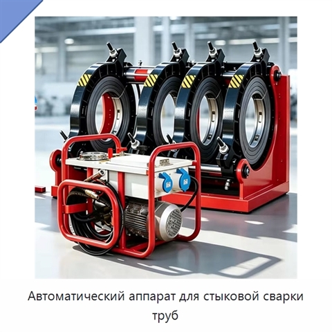 Автоматический аппарат для стыковой сварки труб