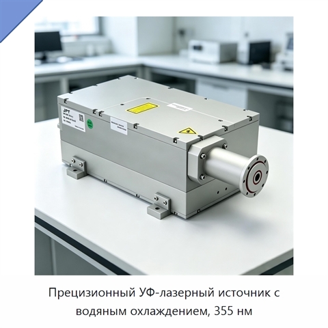 Прецизионный УФ-лазерный источник с водяным охлаждением, 355 нм