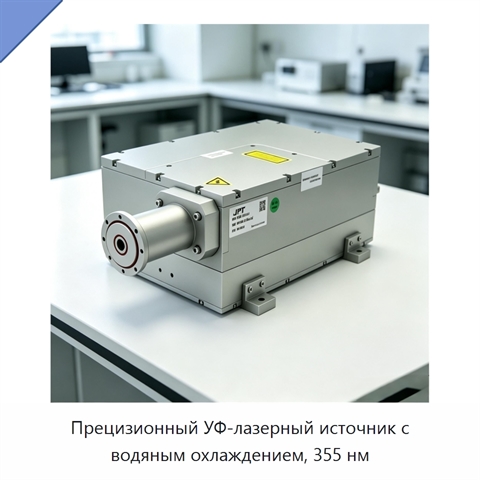 Прецизионный УФ-лазерный источник с водяным охлаждением, 355 нм
