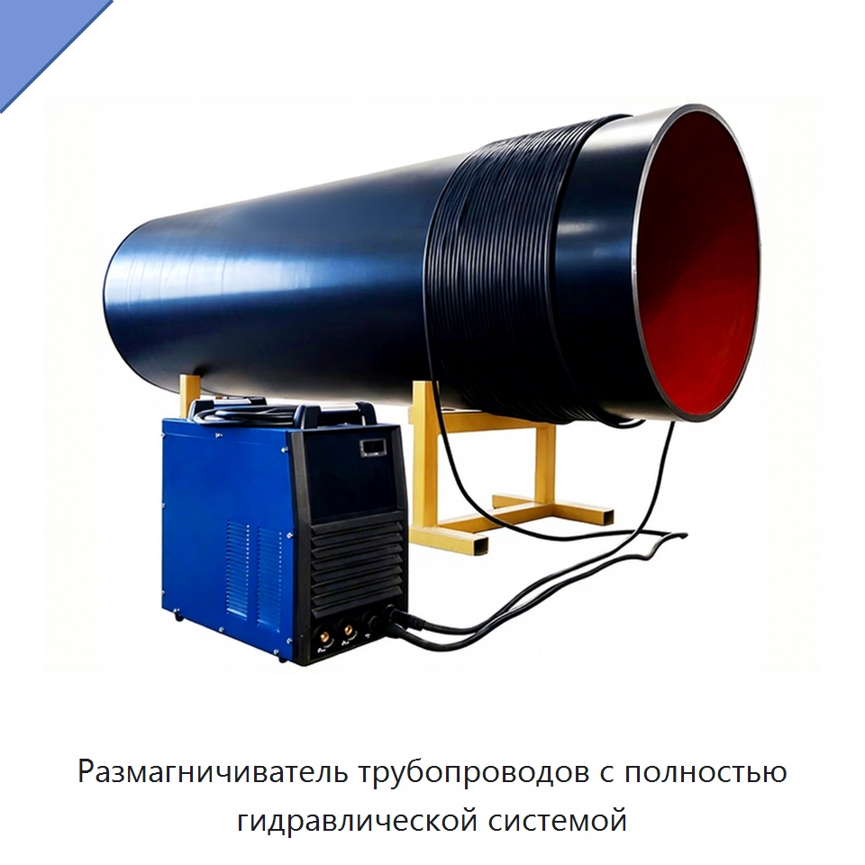 Размагничиватель трубопроводов с полностью гидравлической системой — Специальная строительная техника