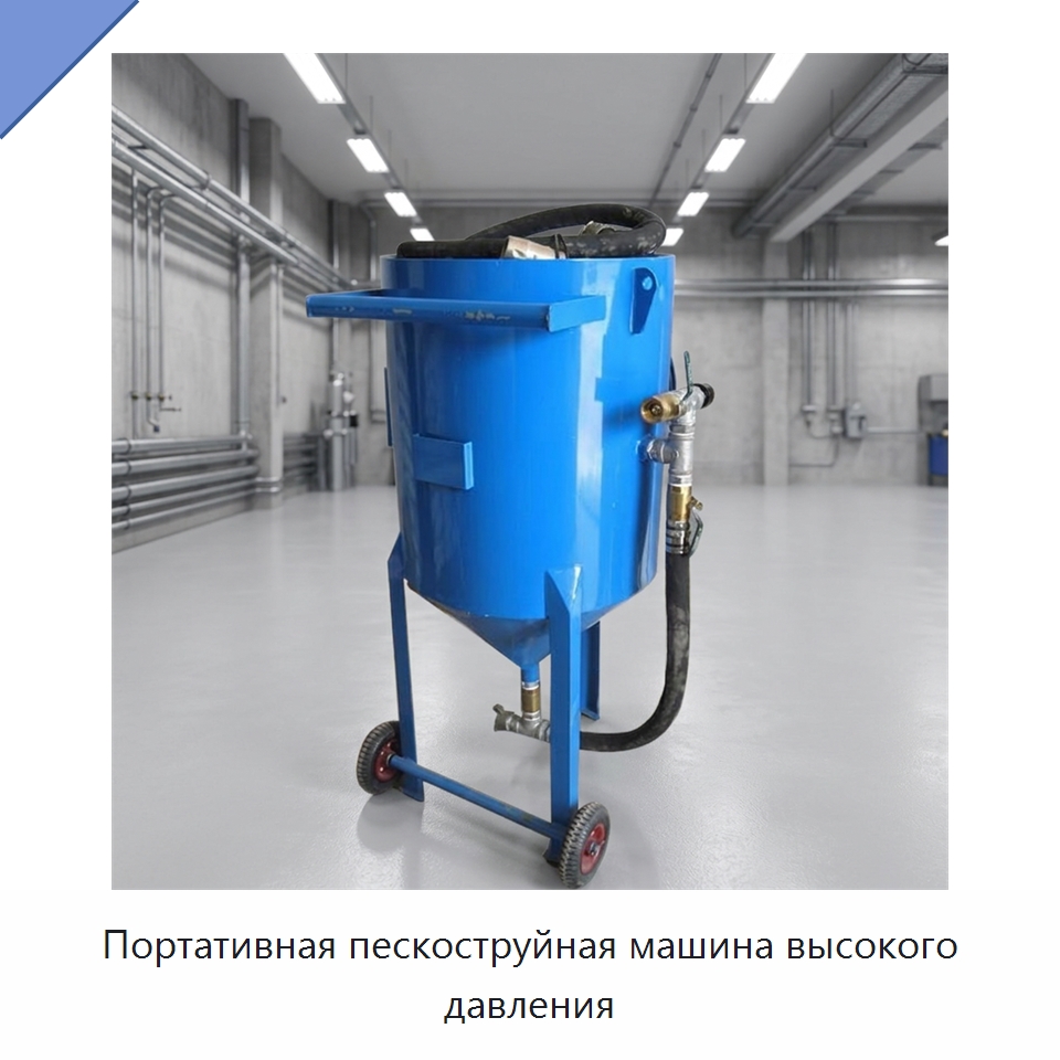 Портативная пескоструйная машина высокого давления — Пескоструйные аппараты