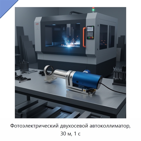 Фотоэлектрический двухосевой автоколлиматор, 30 м, 1 с