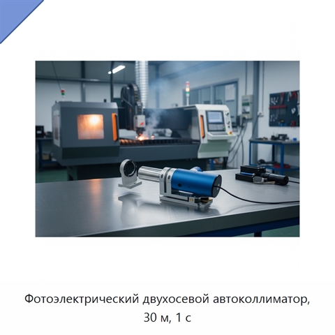 Фотоэлектрический двухосевой автоколлиматор, 30 м, 1 с
