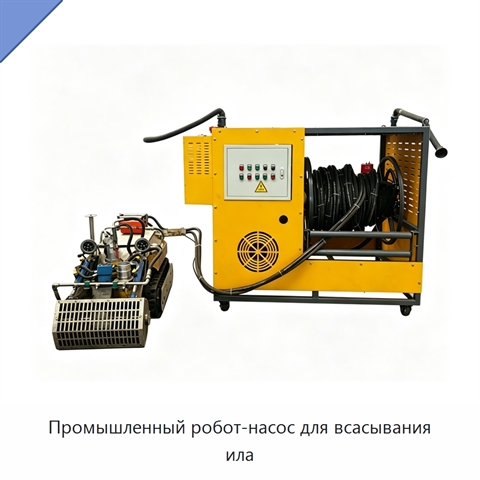 Промышленный робот-насос для всасывания ила