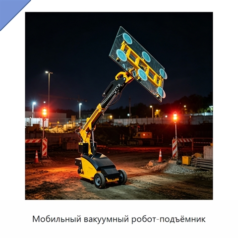 Мобильный вакуумный робот-подъёмник