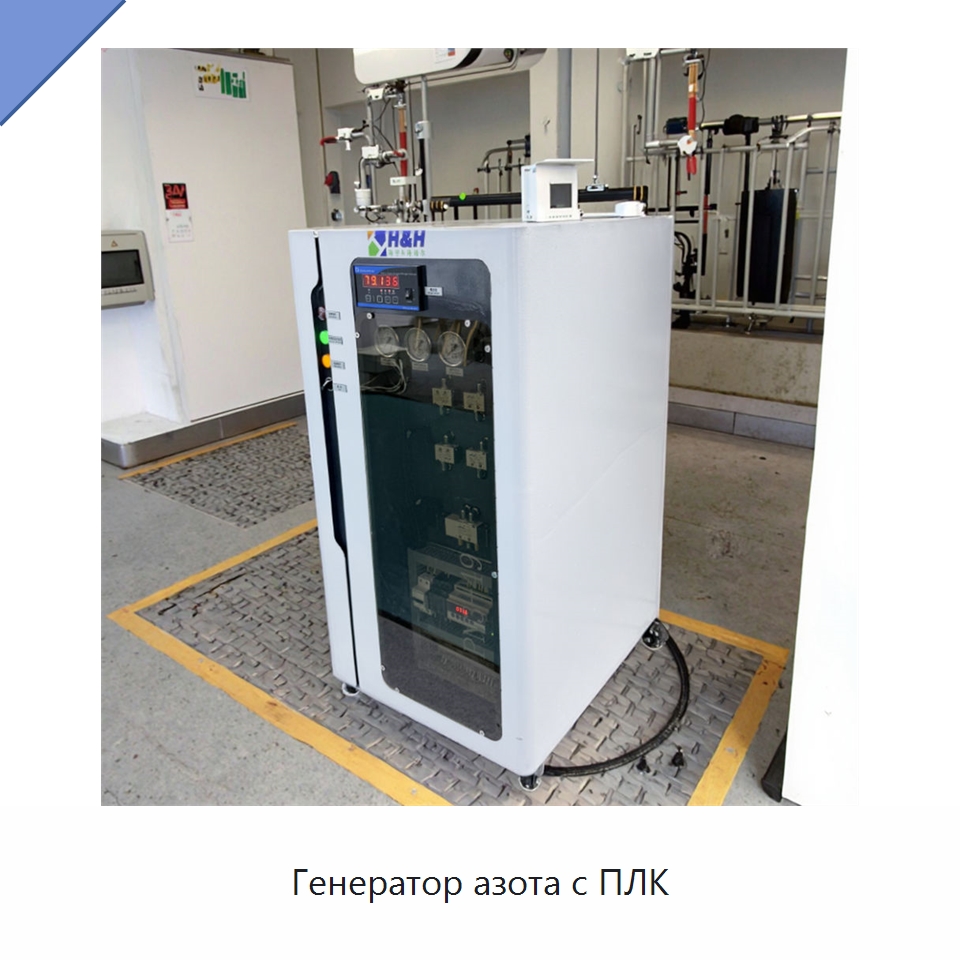 Генератор азота с ПЛК — Газогенераторное оборудование