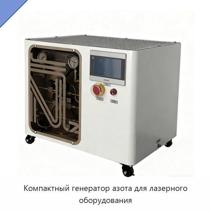 Компактный генератор азота для лазерного оборудования — Газогенераторное оборудование