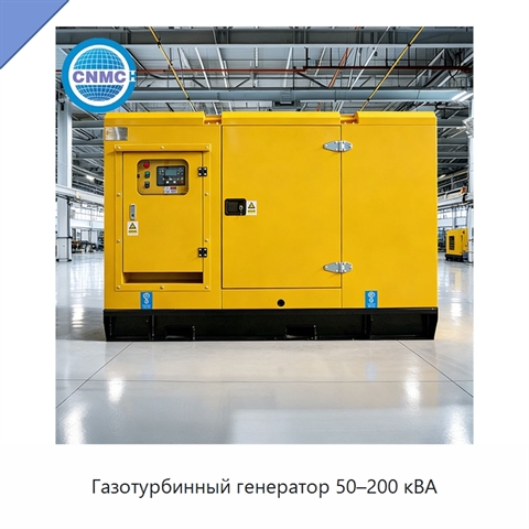 Газотурбинный генератор 50–200 кВА