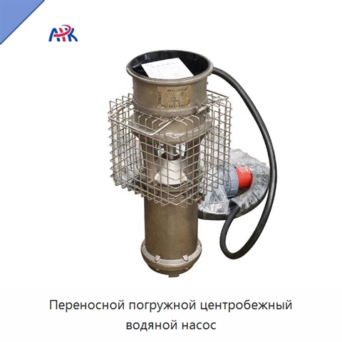 Переносной погружной центробежный водяной насос