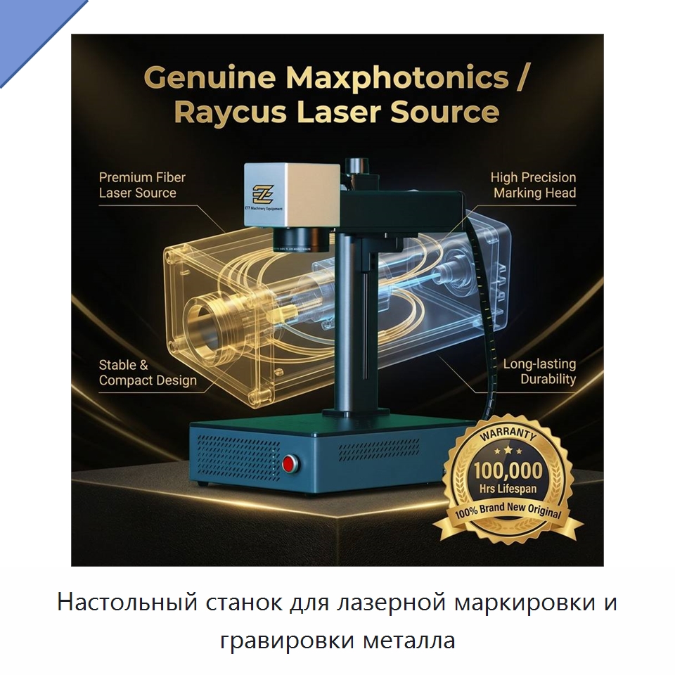 Настольный станок для лазерной маркировки и гравировки металла — Лазерные гравировальные станки