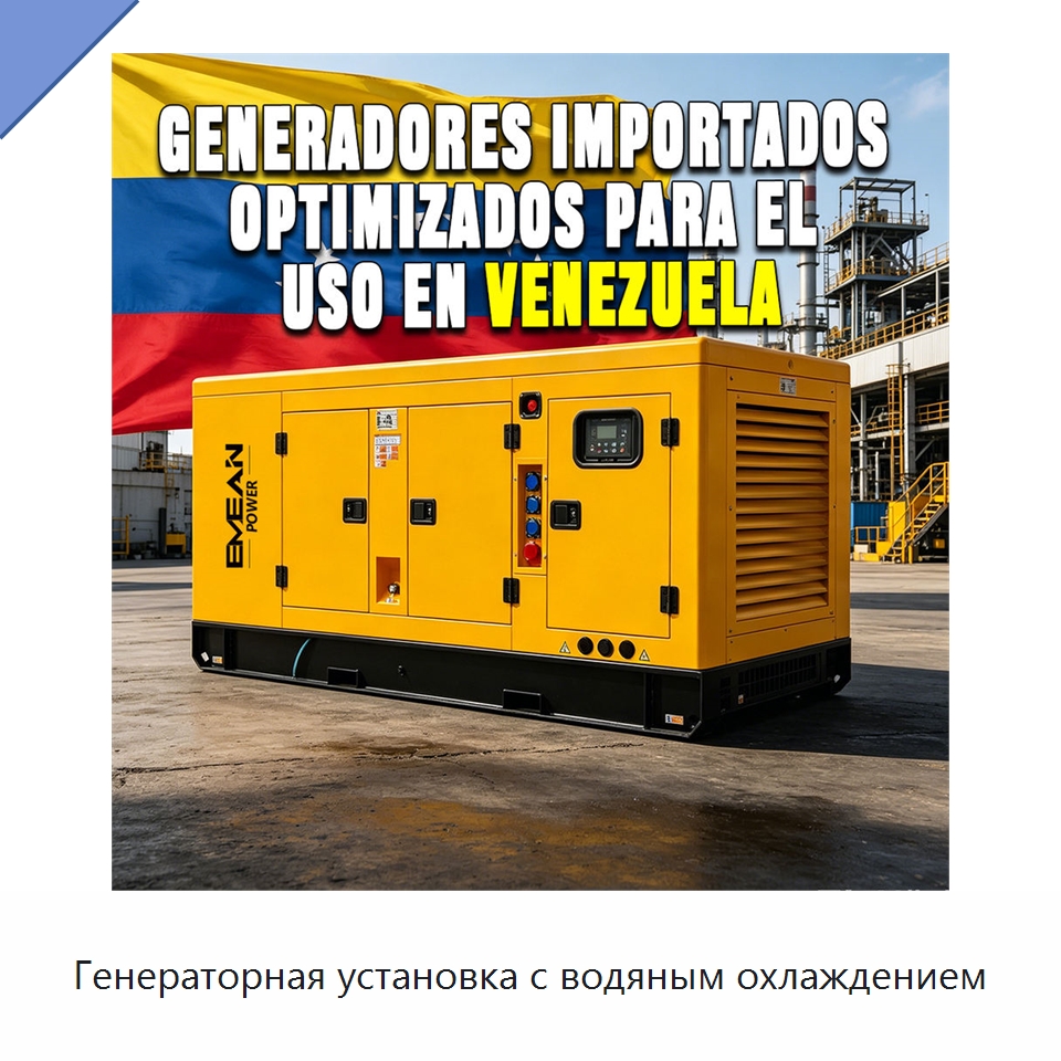 Генераторная установка с водяным охлаждением — Дизельные генераторы
