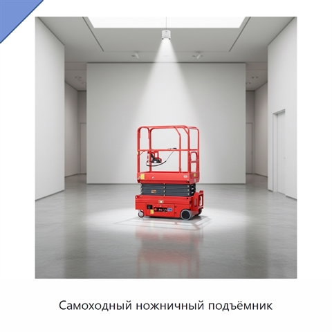 Самоходный ножничный подъёмник