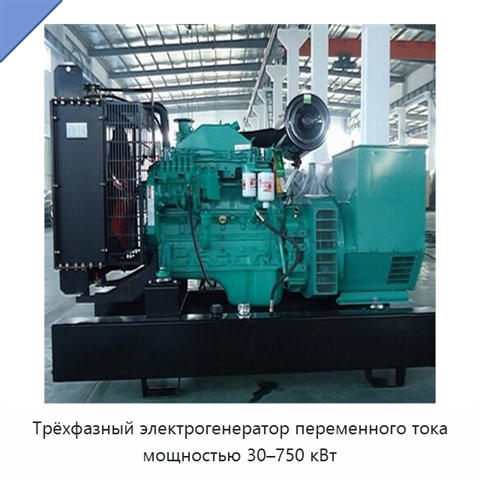 Трёхфазный электрогенератор переменного тока мощностью 30–750 кВт