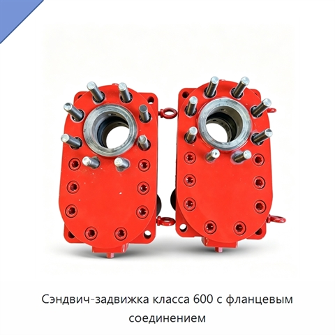 Сэндвич-задвижка класса 600 с фланцевым соединением