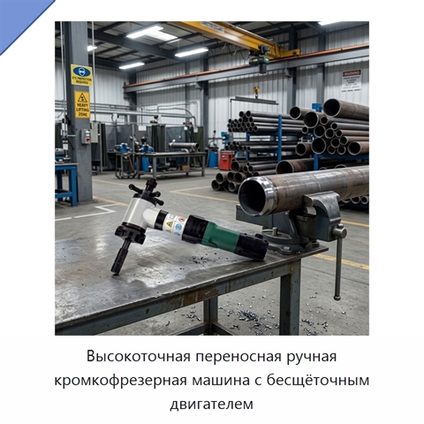 Высокоточная переносная ручная кромкофрезерная машина с бесщёточным двигателем