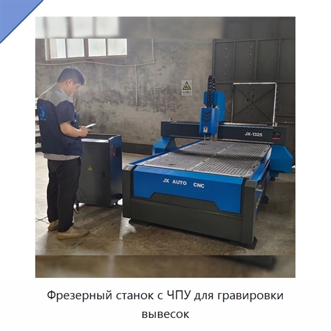 Фрезерный станок с ЧПУ для гравировки вывесок
