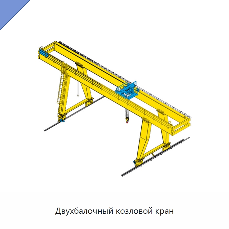 Двухбалочный козловой кран — Краны