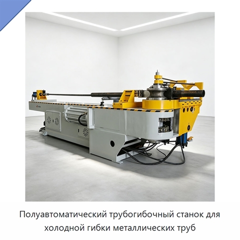 Полуавтоматический трубогибочный станок для холодной гибки металлических труб