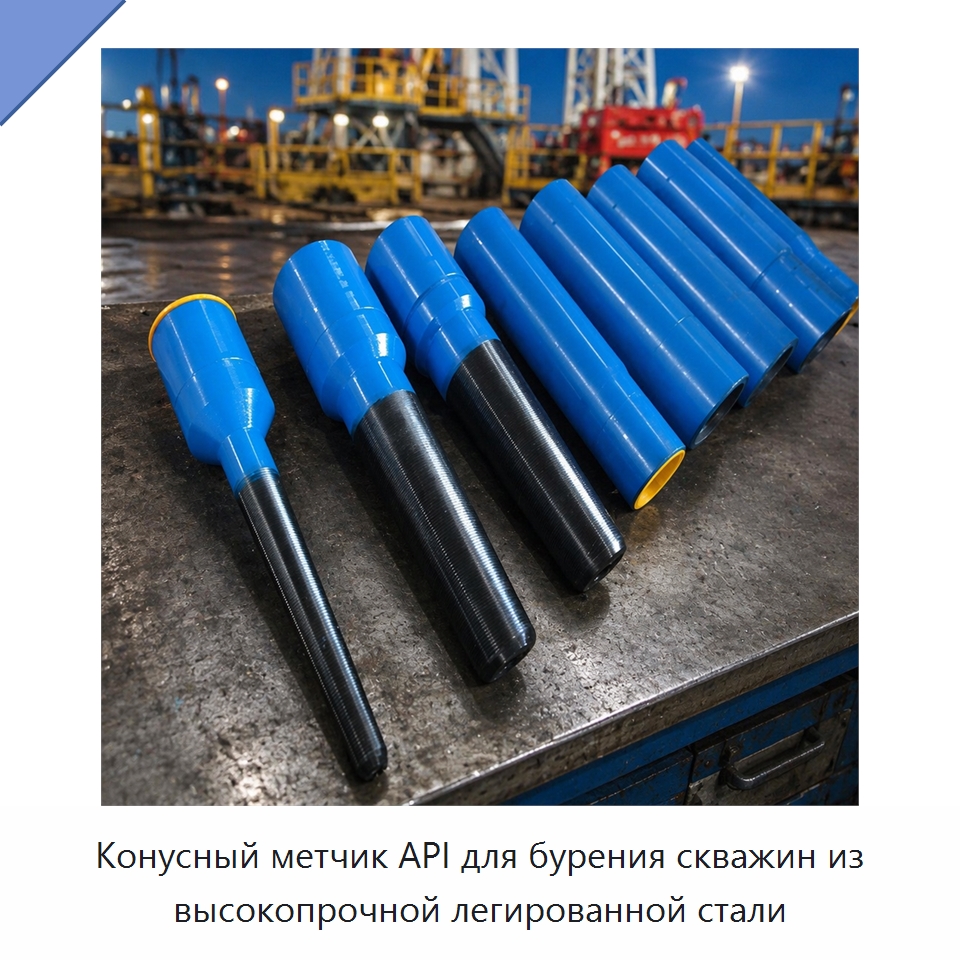 Конусный метчик API для бурения скважин из высокопрочной легированной стали — Нефтепромысловое оборудование