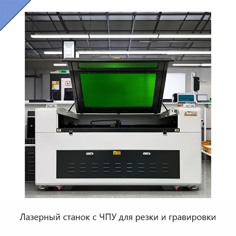 Лазерный станок с ЧПУ для резки и гравировки