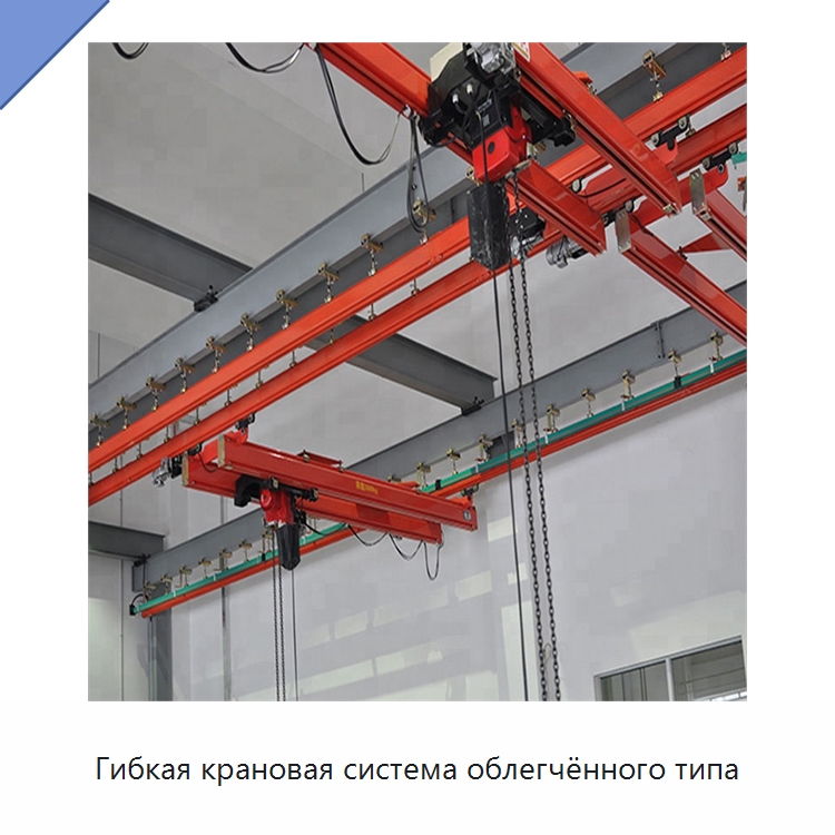 Гибкая крановая система облегчённого типа — Краны