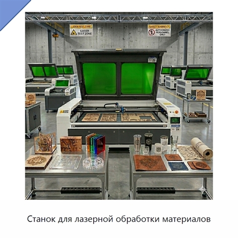Станок для лазерной обработки материалов