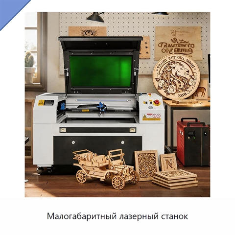 Малогабаритный лазерный станок