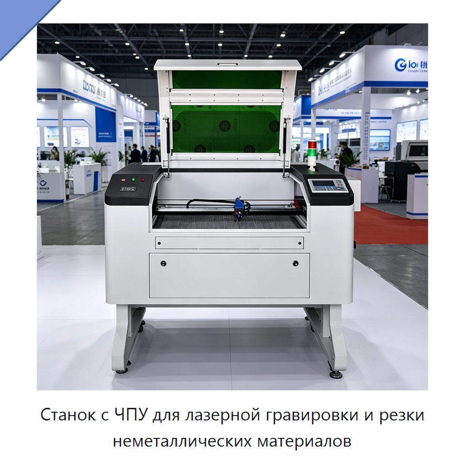 Станок с ЧПУ для лазерной гравировки и резки неметаллических материалов — Станки лазерной резки