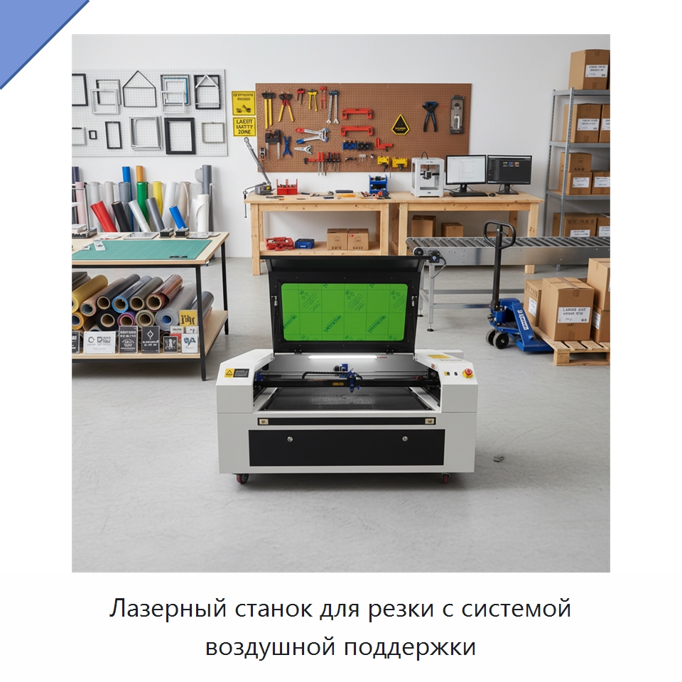Лазерный станок для резки с системой воздушной поддержки — Станки лазерной резки