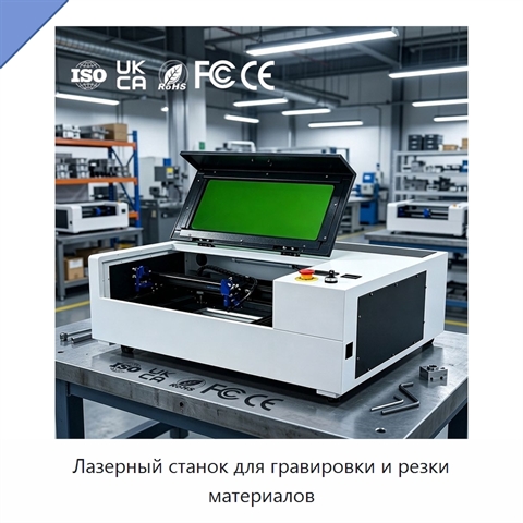 Лазерный станок для гравировки и резки материалов
