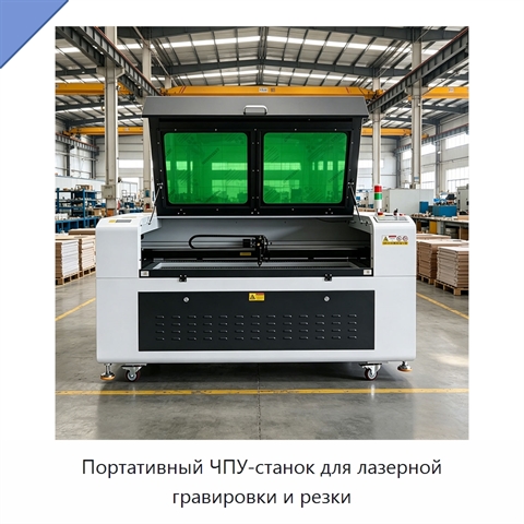 Портативный ЧПУ-станок для лазерной гравировки и резки