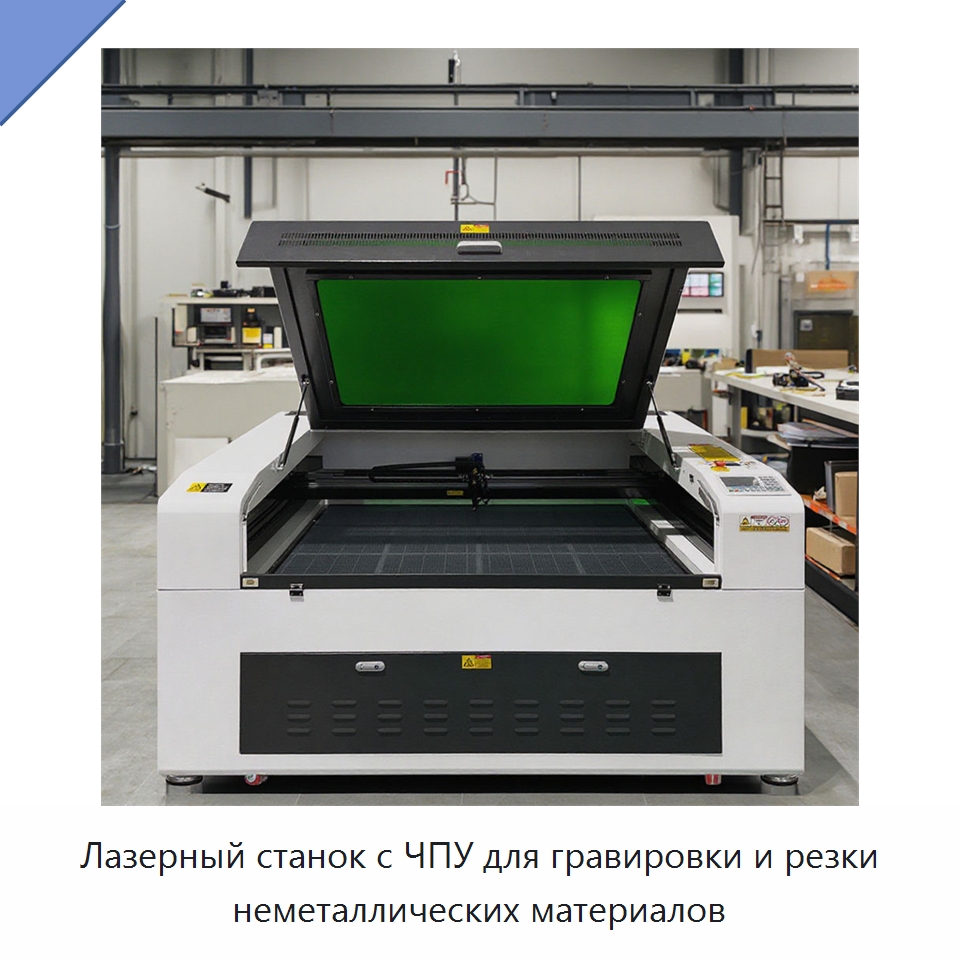 Лазерный станок с ЧПУ для гравировки и резки неметаллических материалов — Лазерные гравировальные станки