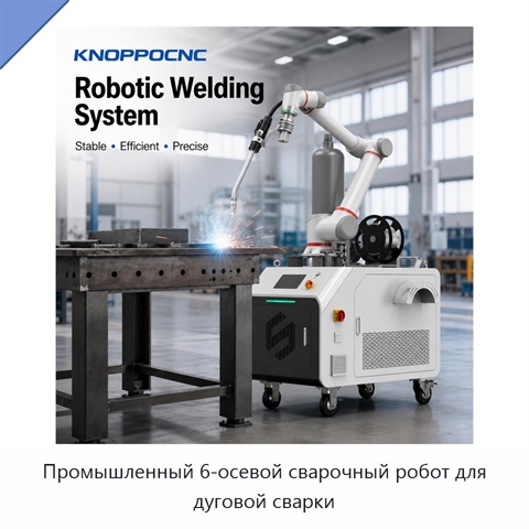 Промышленный 6-осевой сварочный робот для дуговой сварки