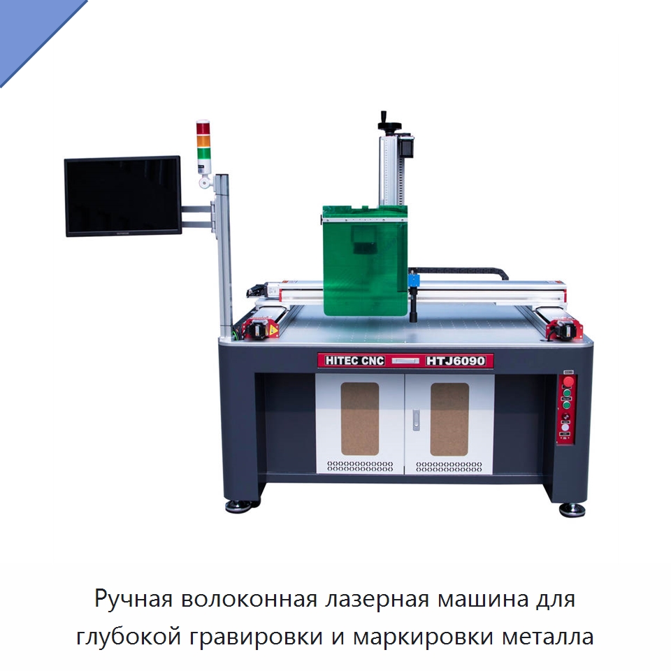 Ручная волоконная лазерная машина для глубокой гравировки и маркировки металла — Лазерные маркировочные станки